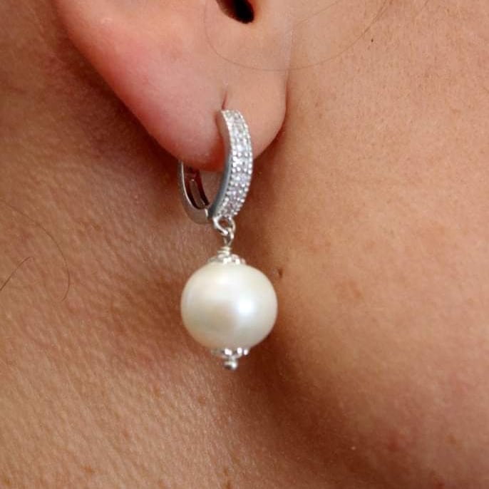 orecchini,perle